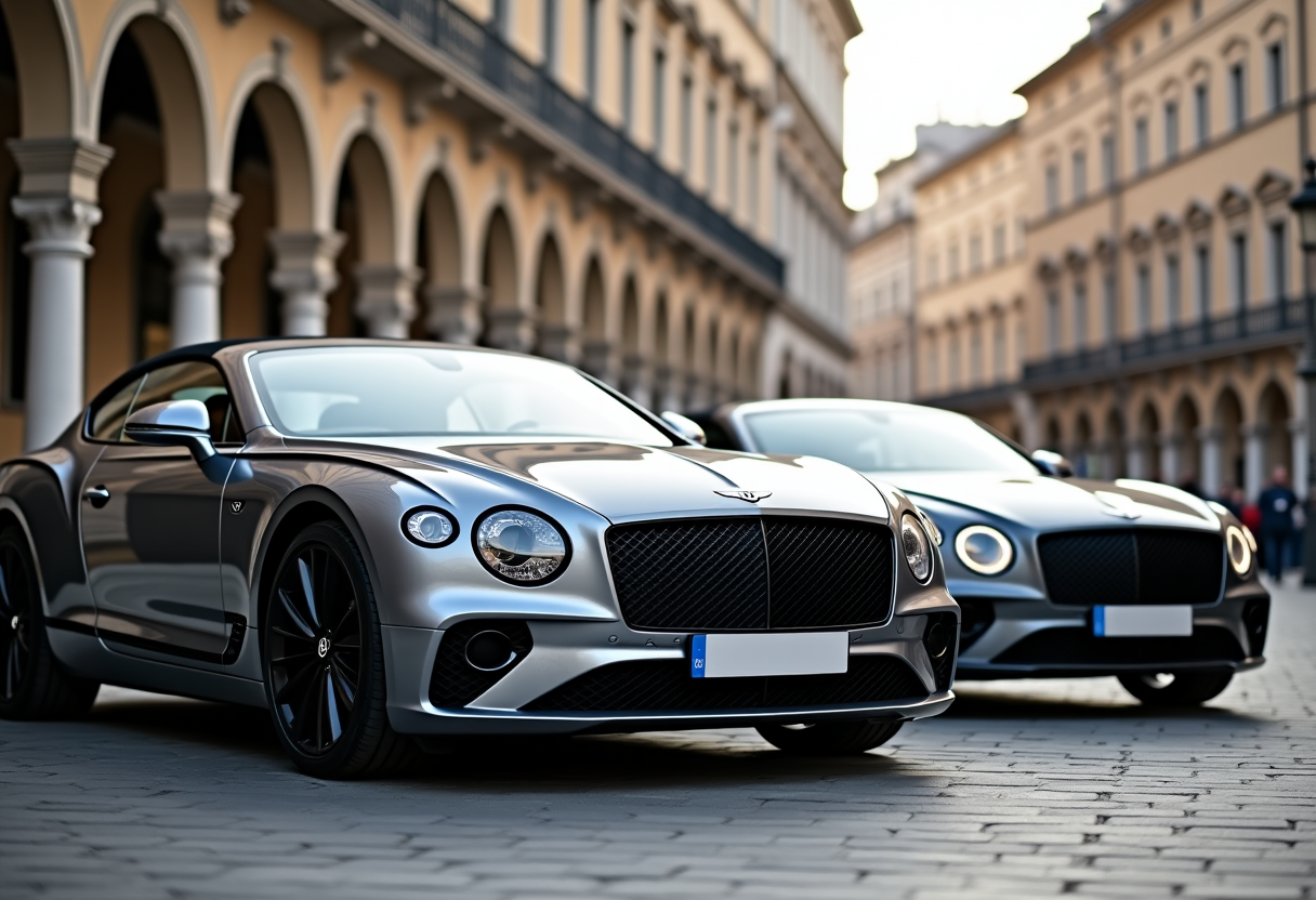 Nuova Bentley Continental GT e GTC in un ambiente elegante