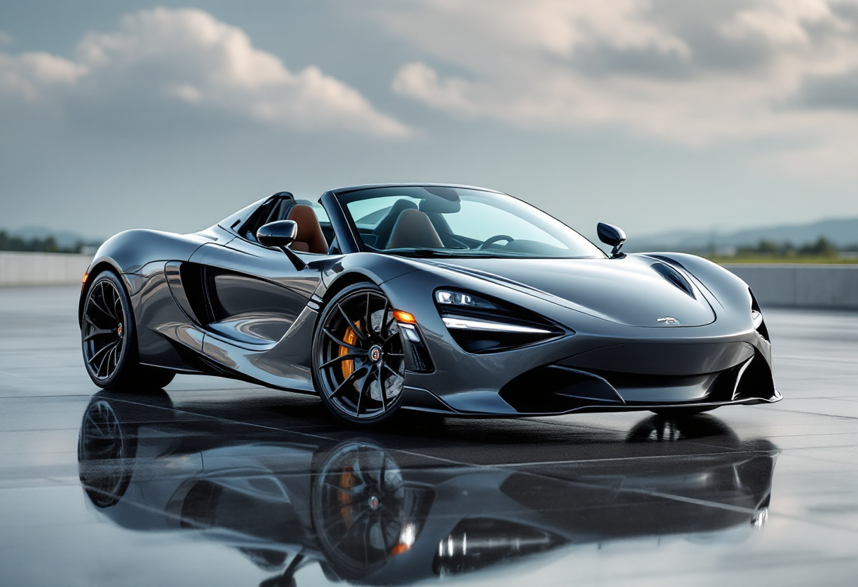 McLaren 750S Spider in un contesto elegante e sportivo