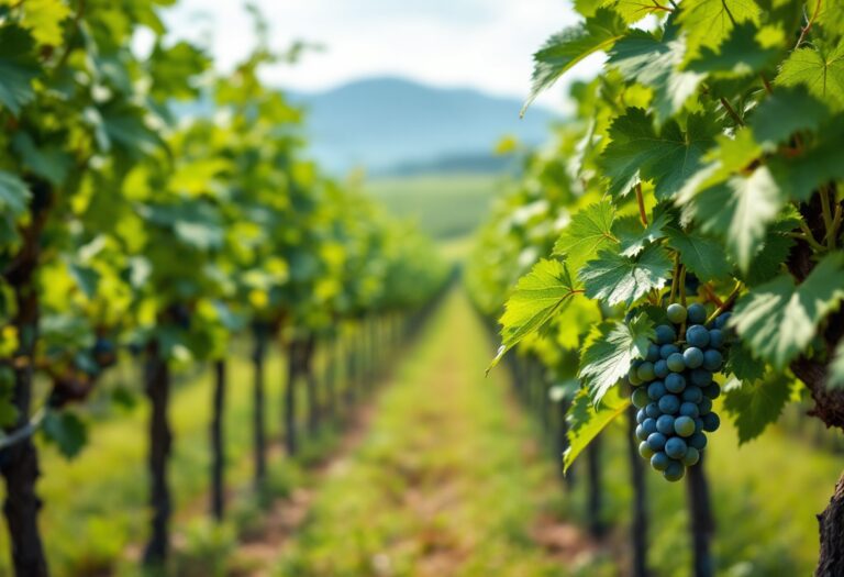 Vigneti di Monsupello che uniscono tradizione e innovazione