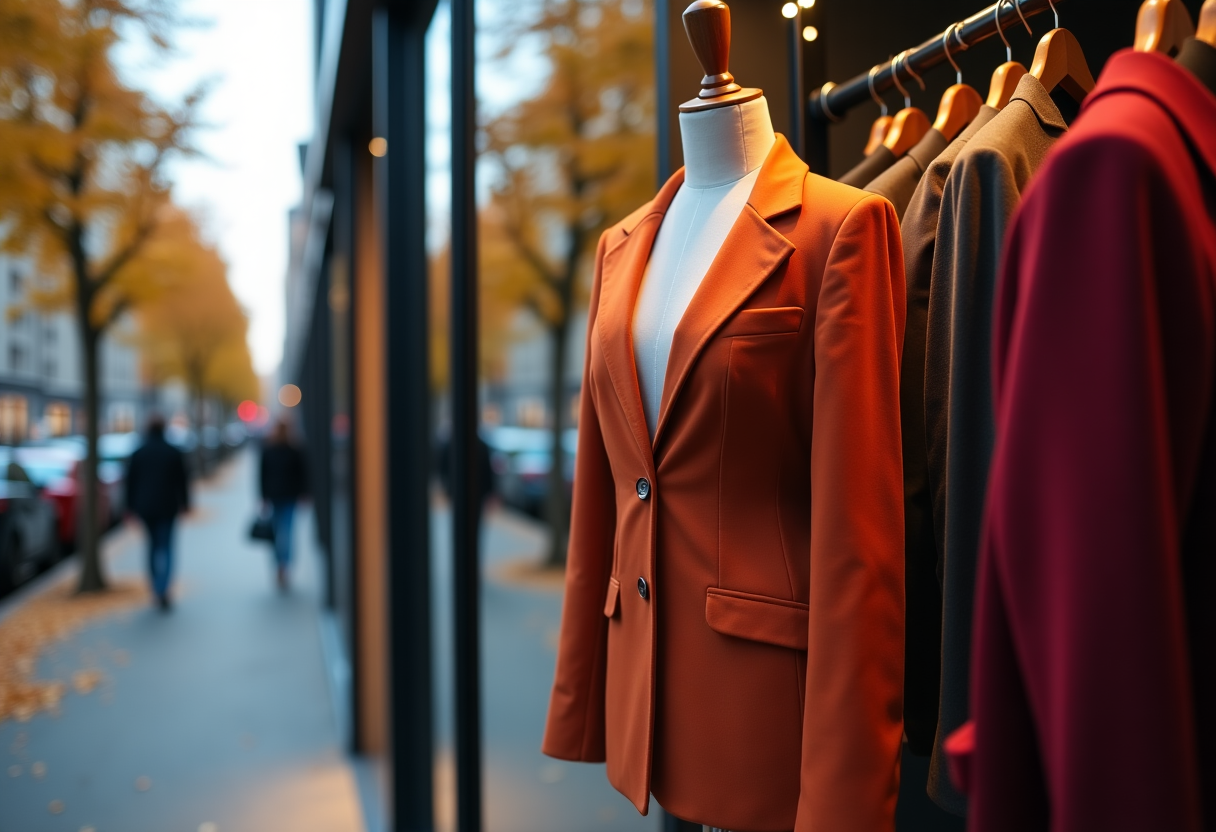 Un elegante tailleur femminile adatto a diverse occasioni