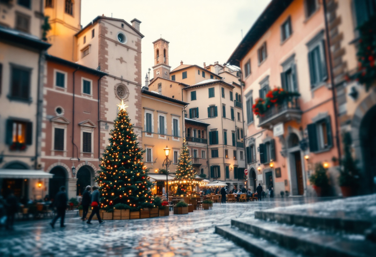 Immagine delle tradizioni natalizie in Toscana