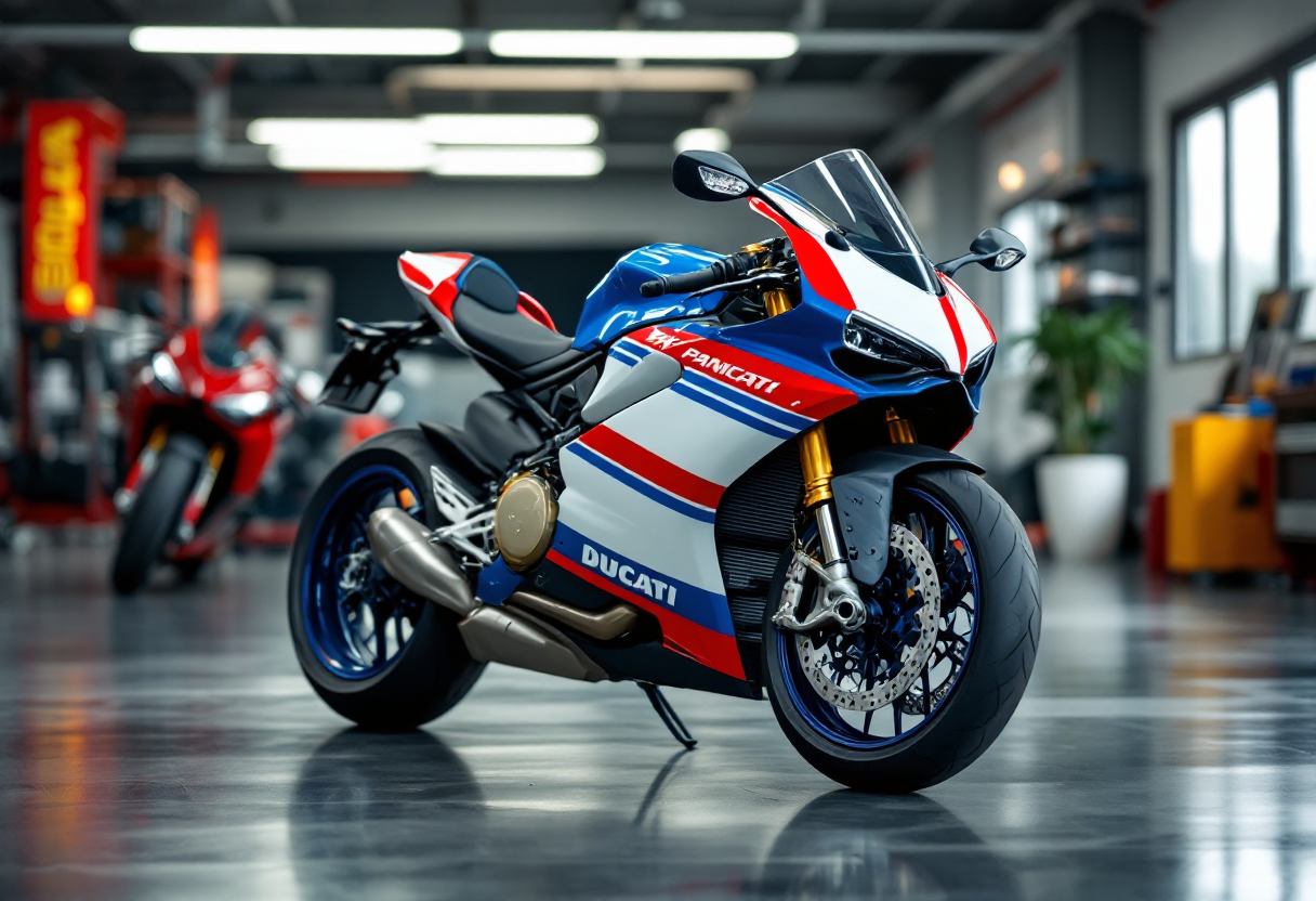 Ducati Panigale V4 Tricolore in edizione limitata