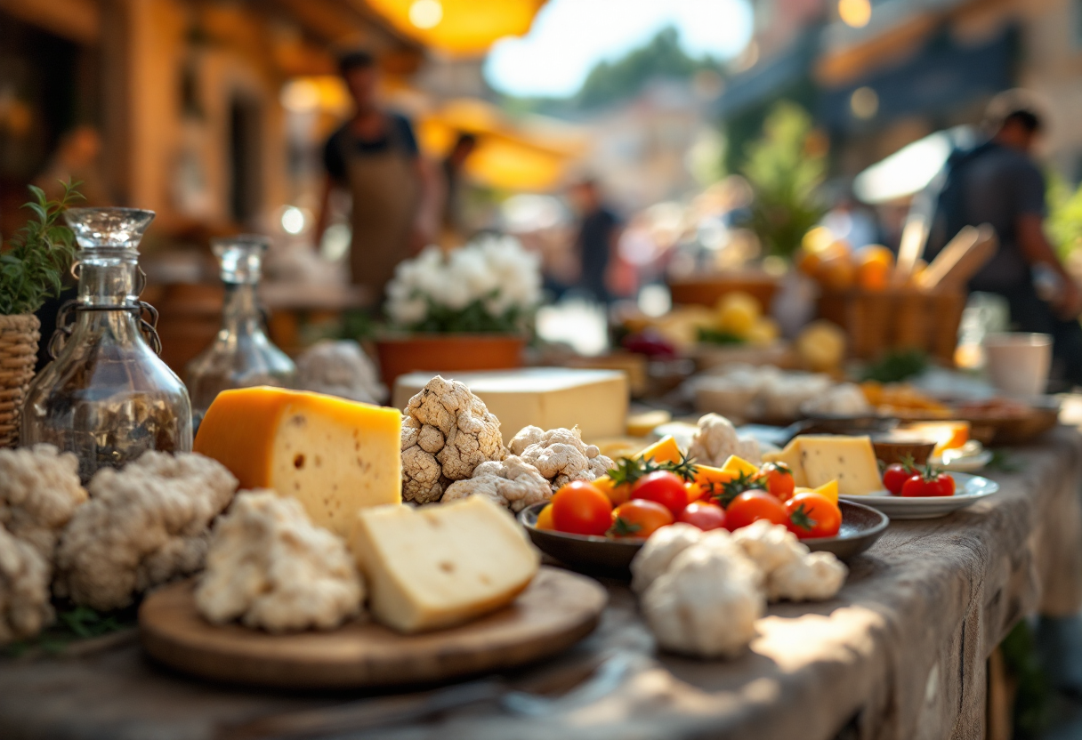 Immagine di un evento gastronomico in Italia nel 2023