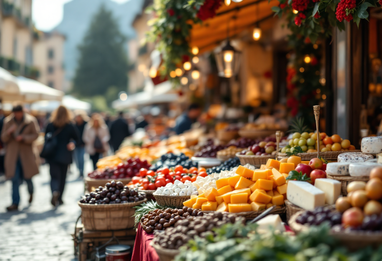 Cucina italiana con piatti tipici e eventi gastronomici