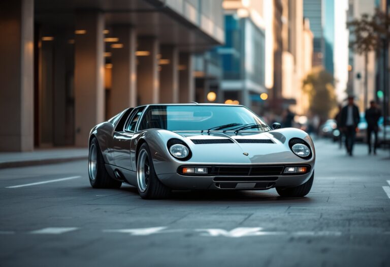 Lamborghini Miura reinterpretata da Liberty Walk