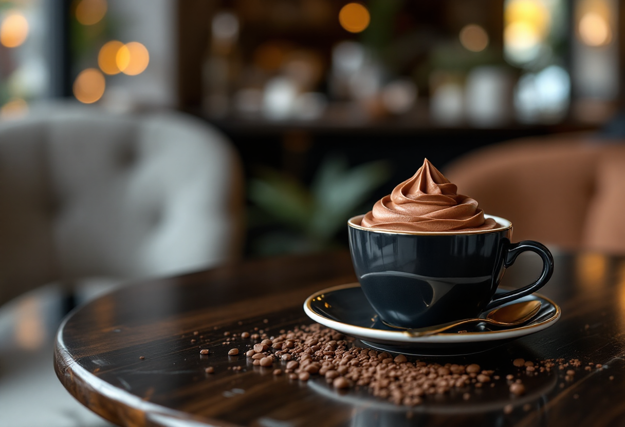 Mocha mousse con il colore Pantone 2025 in un contesto moda