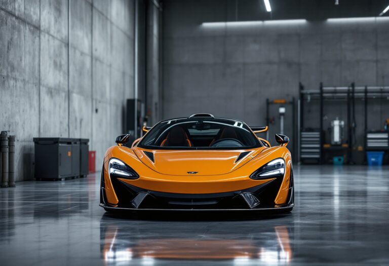 McLaren 765LT in evidenza con problemi tecnici