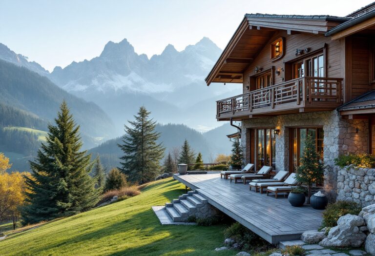 Vista panoramica del Rosapetra Spa Resort tra le Dolomiti