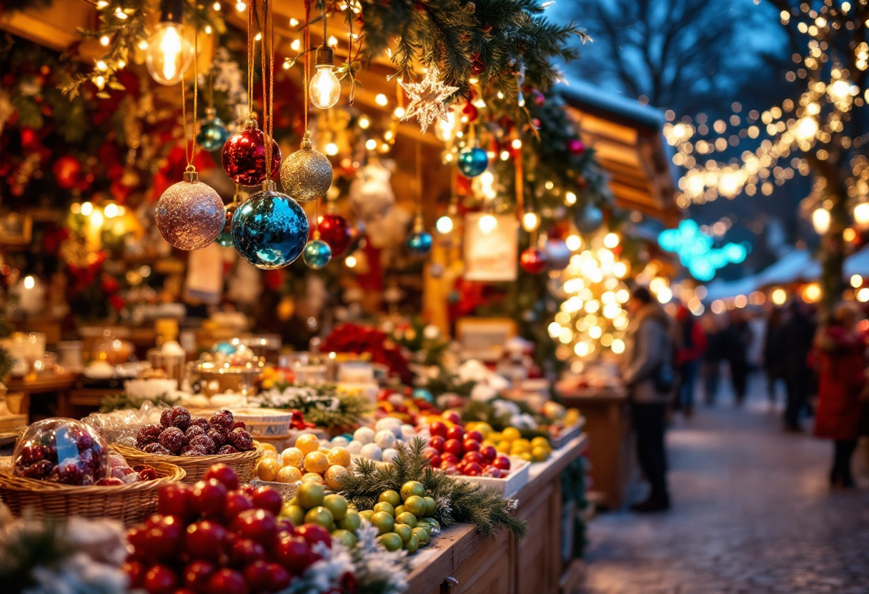 Immagine di viaggi incantevoli durante il Natale