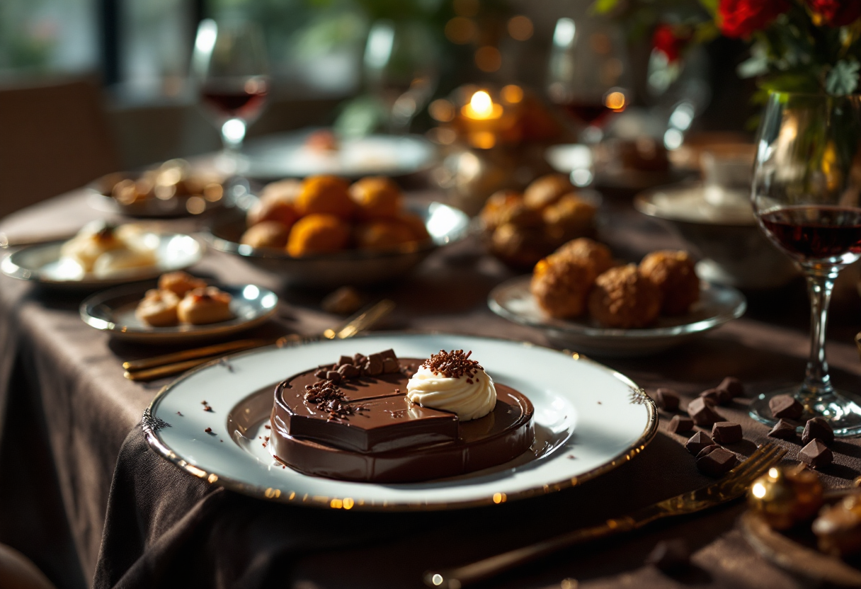 Un'esperienza di lusso con cioccolato gourmet