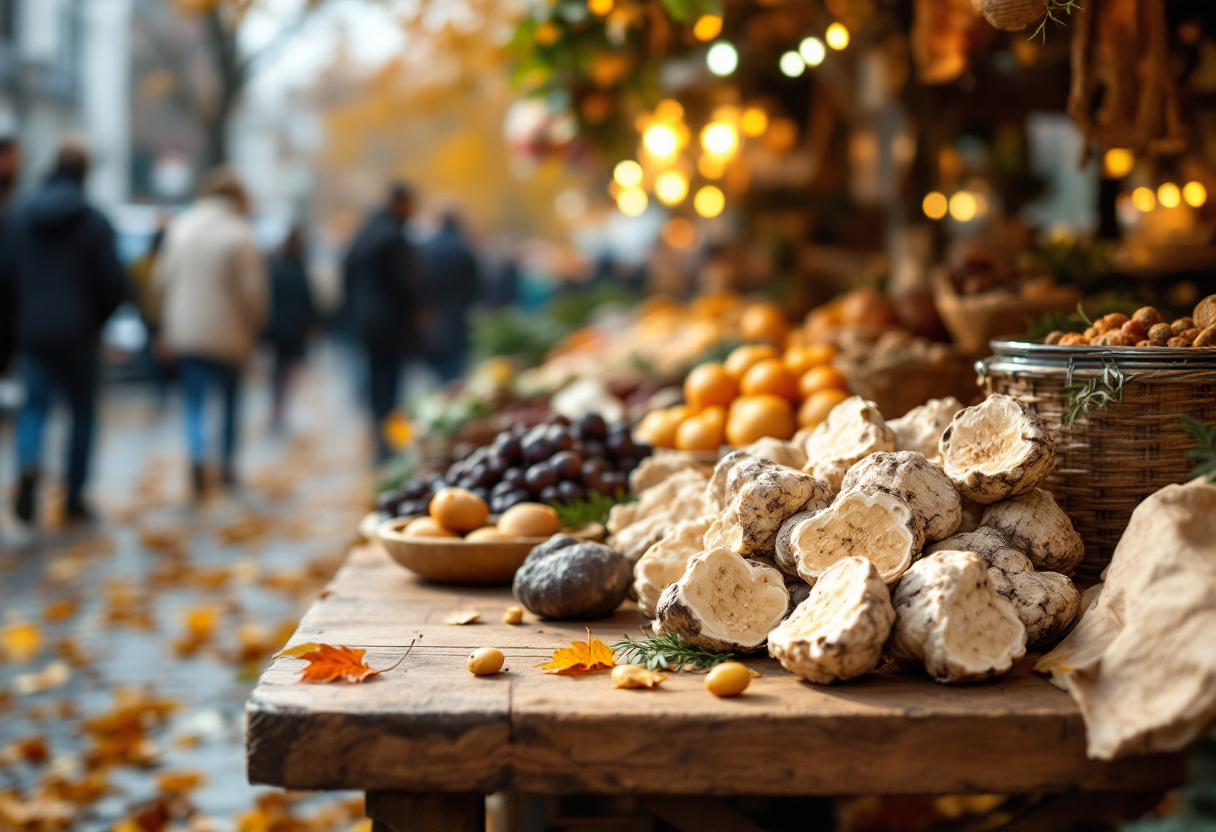 Eventi gastronomici autunnali con piatti tipici