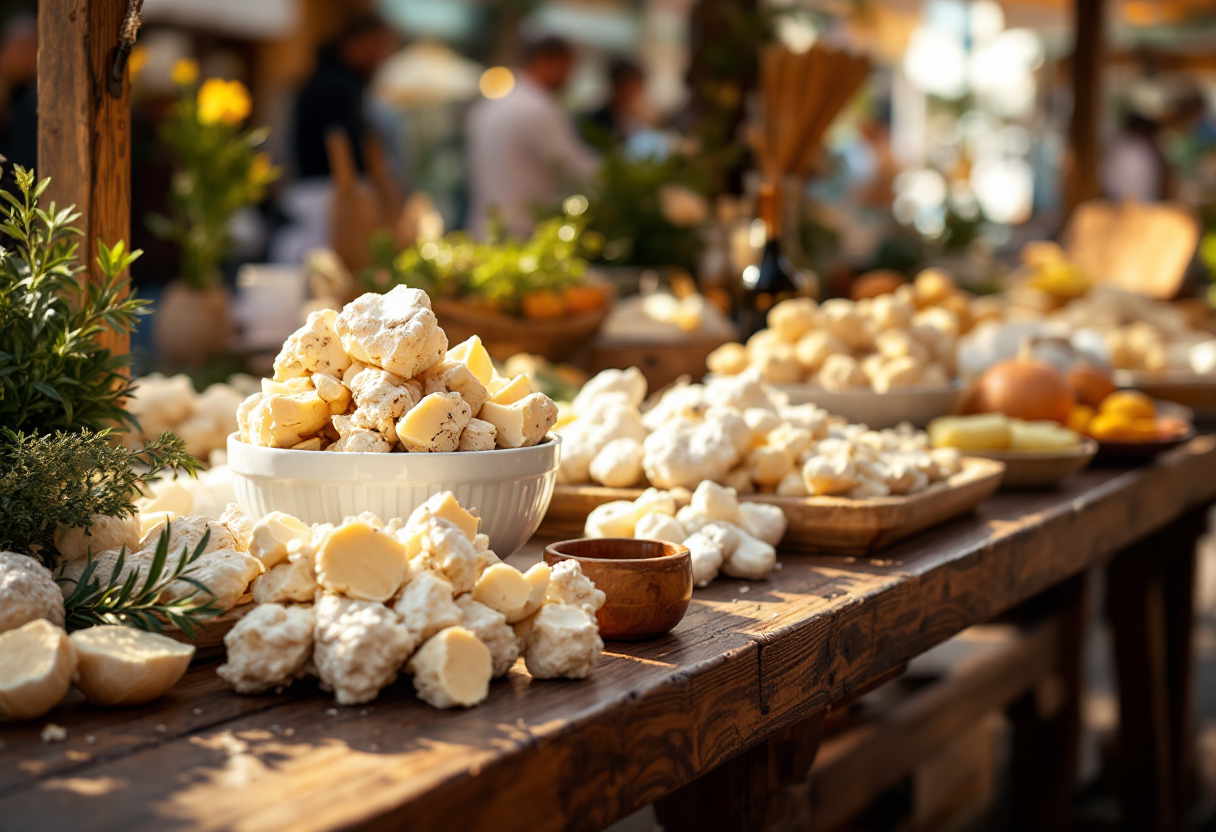 Immagine di un evento gastronomico con piatti deliziosi