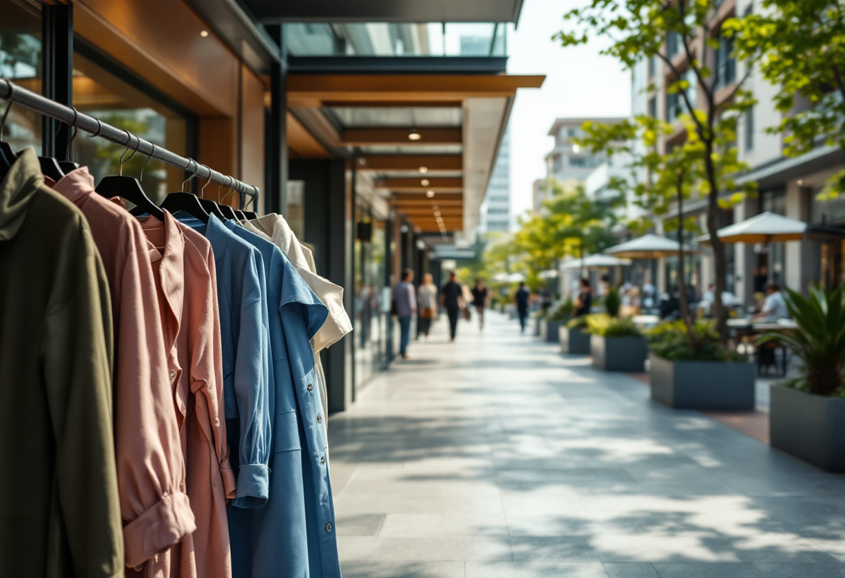 Uomo moderno in abbigliamento elegante e performante