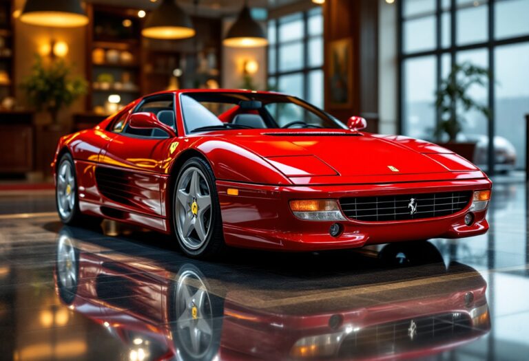 Ferrari F355 GTS di Michael Schumacher in vendita