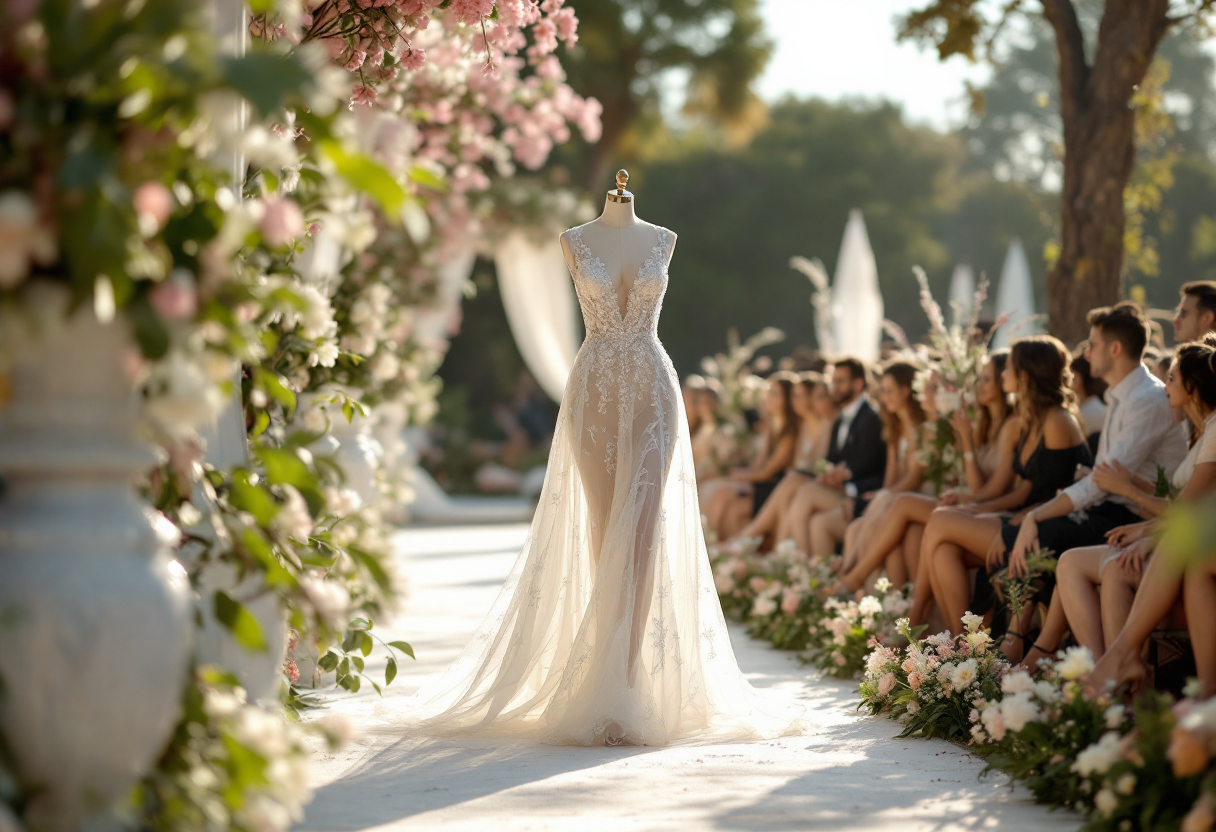 Abito da sposa di Giambattista Valli primavera estate 2025