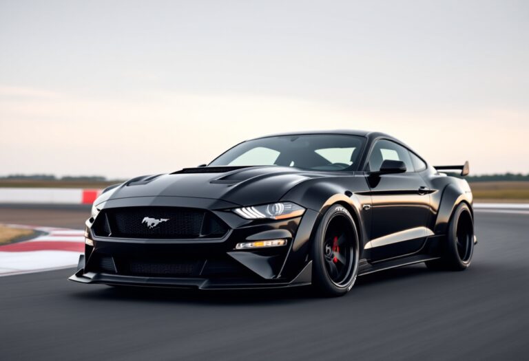 Mustang RTR Spec 3 Ecoboost in azione su pista