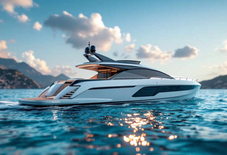 Immagine dello yacht innovativo SP92 di Sanlorenzo