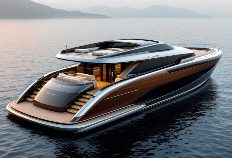 Yacht 50 X-Space di Sanlorenzo in navigazione