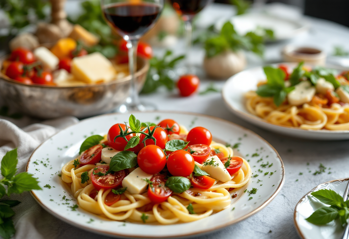 Piatto di cucina italiana che unisce tradizione e innovazione