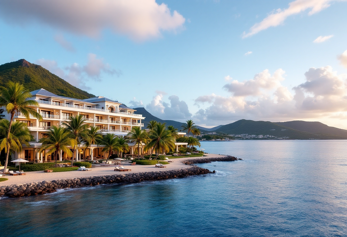 Piatto gourmet del Ritz-Carlton di St. Thomas