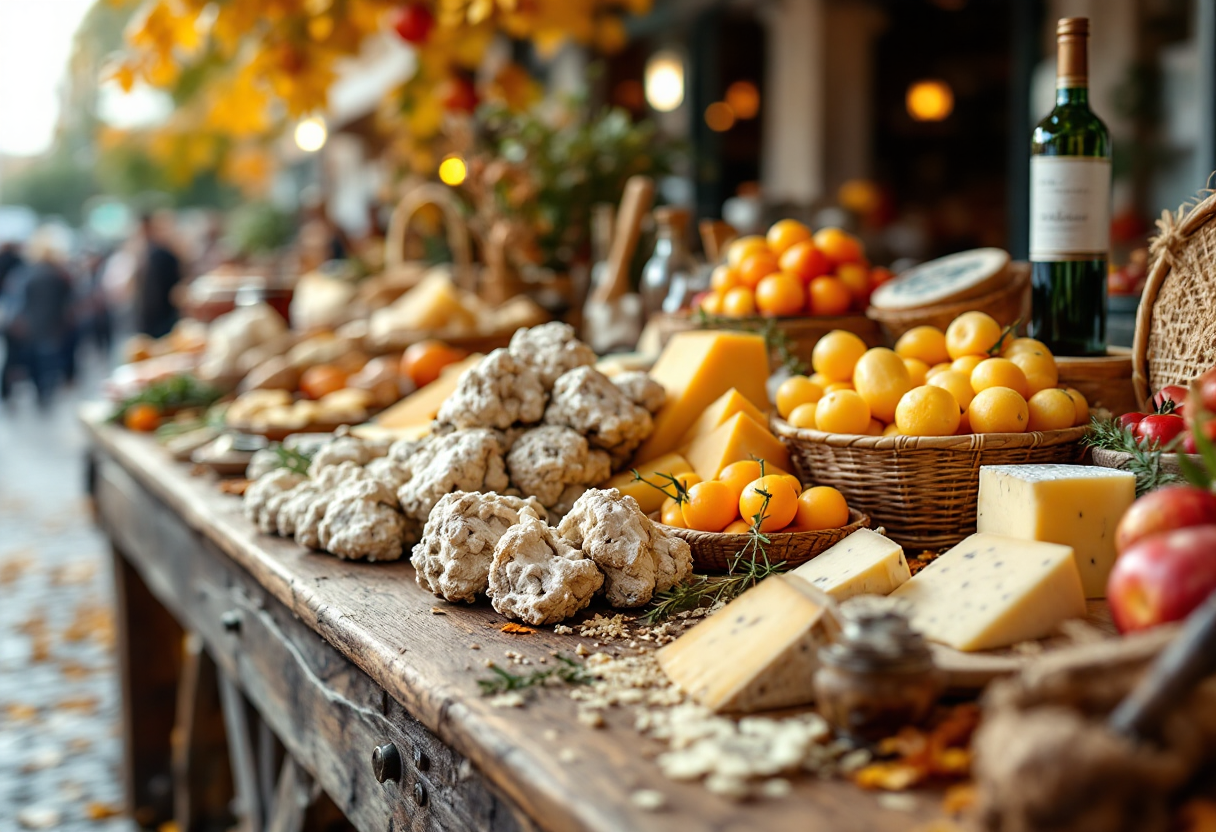 Cucina autunnale con piatti tipici e eventi gastronomici