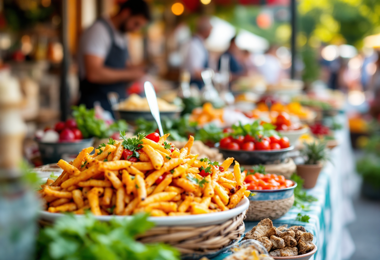 Cucina italiana con piatti tipici e eventi gastronomici