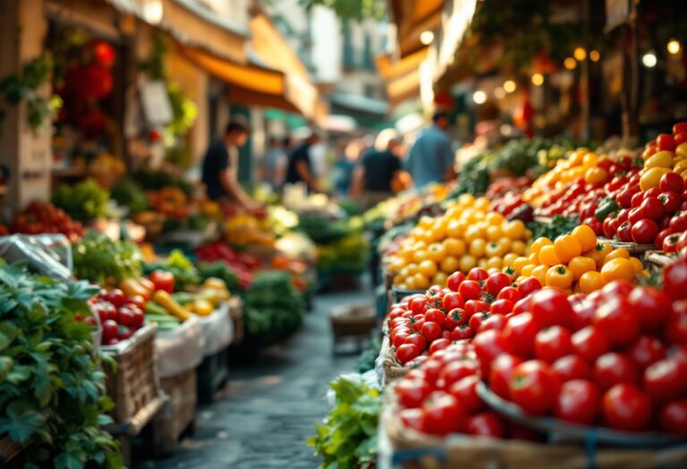 Immagine di un evento gastronomico con piatti deliziosi