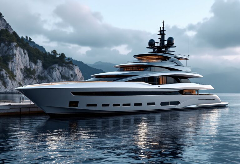 Superyacht Limerence che combina lusso e funzionalità