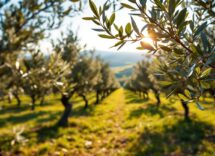 Bottiglia di olio extra vergine d'oliva Ca' del Bosco