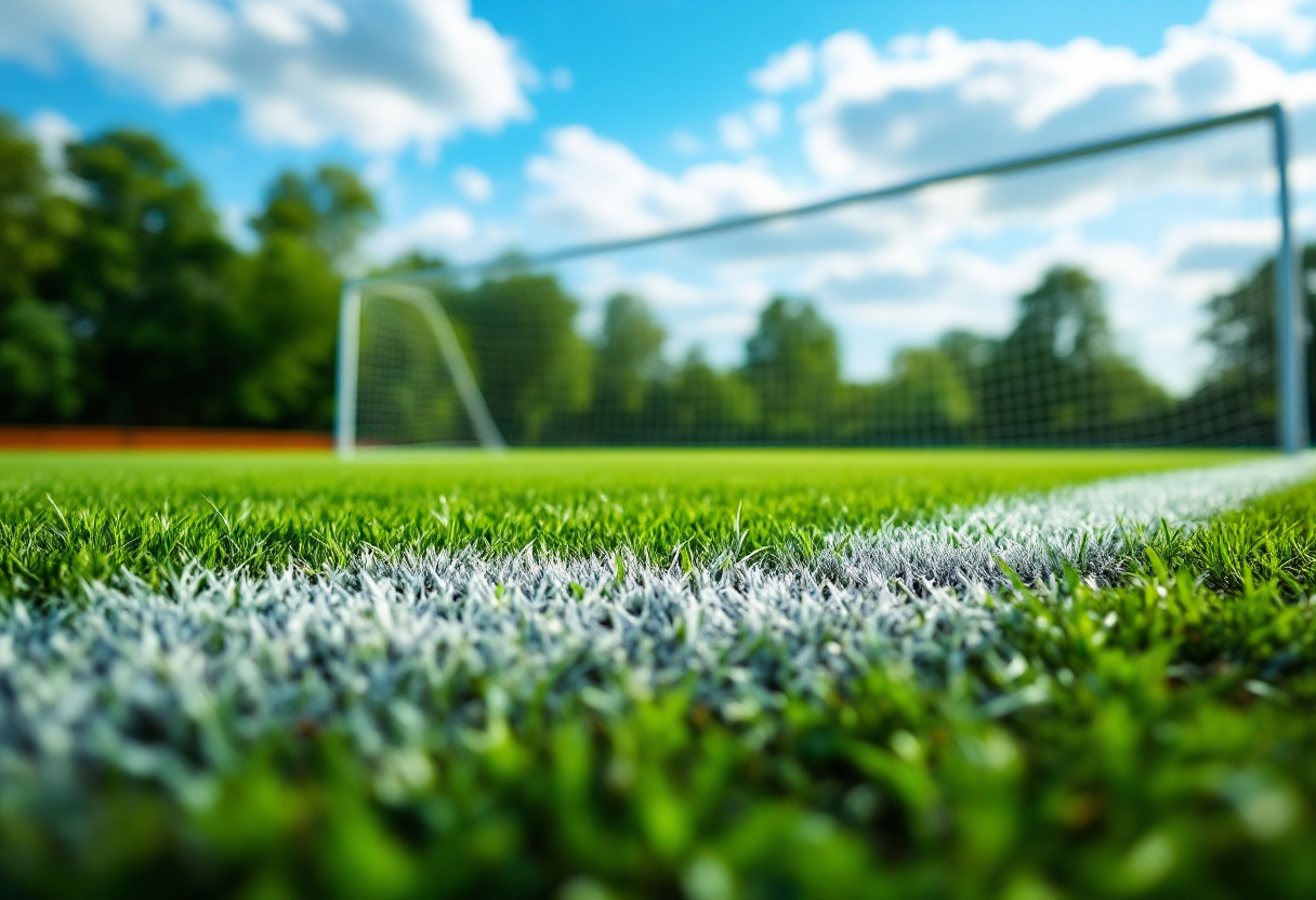 Giocatori di calcio in azione durante una partita emozionante