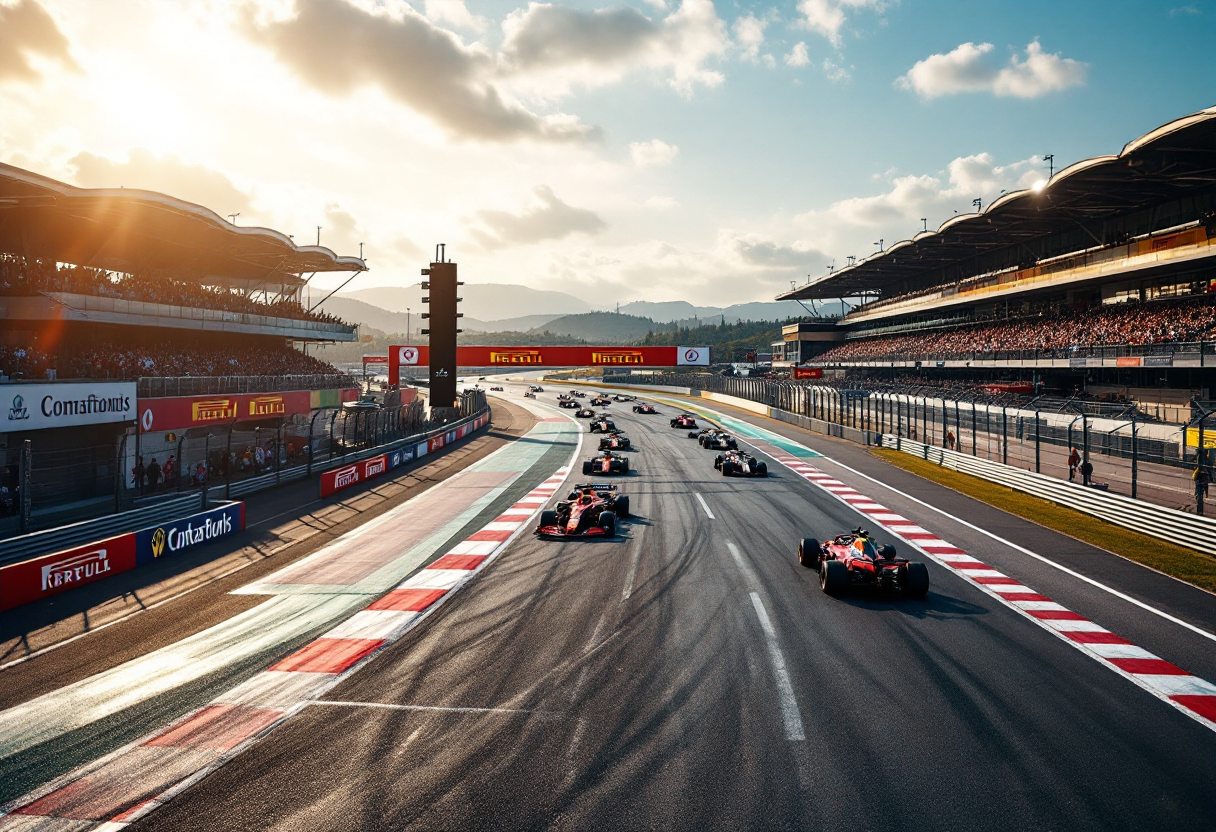 Calendario del Mondiale F1 2025 con date e circuiti