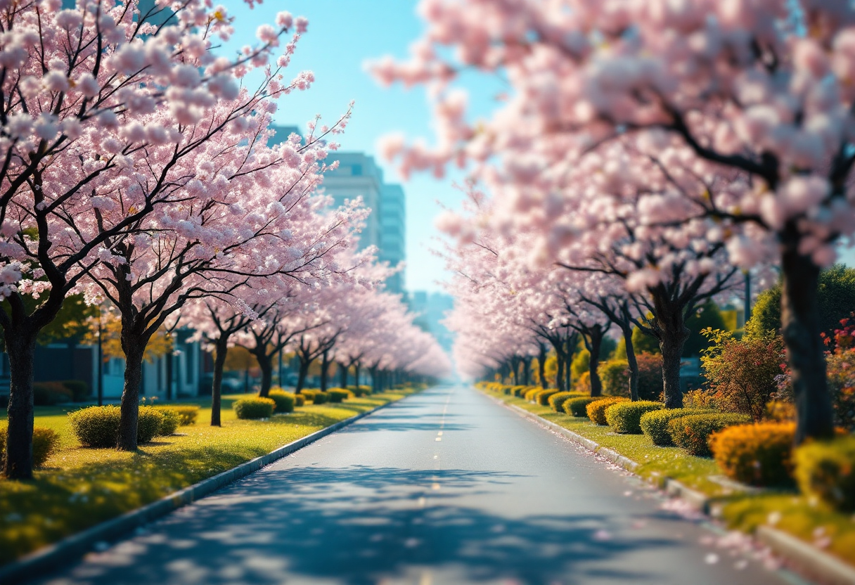 Protezione degli occhi durante la primavera con occhiali