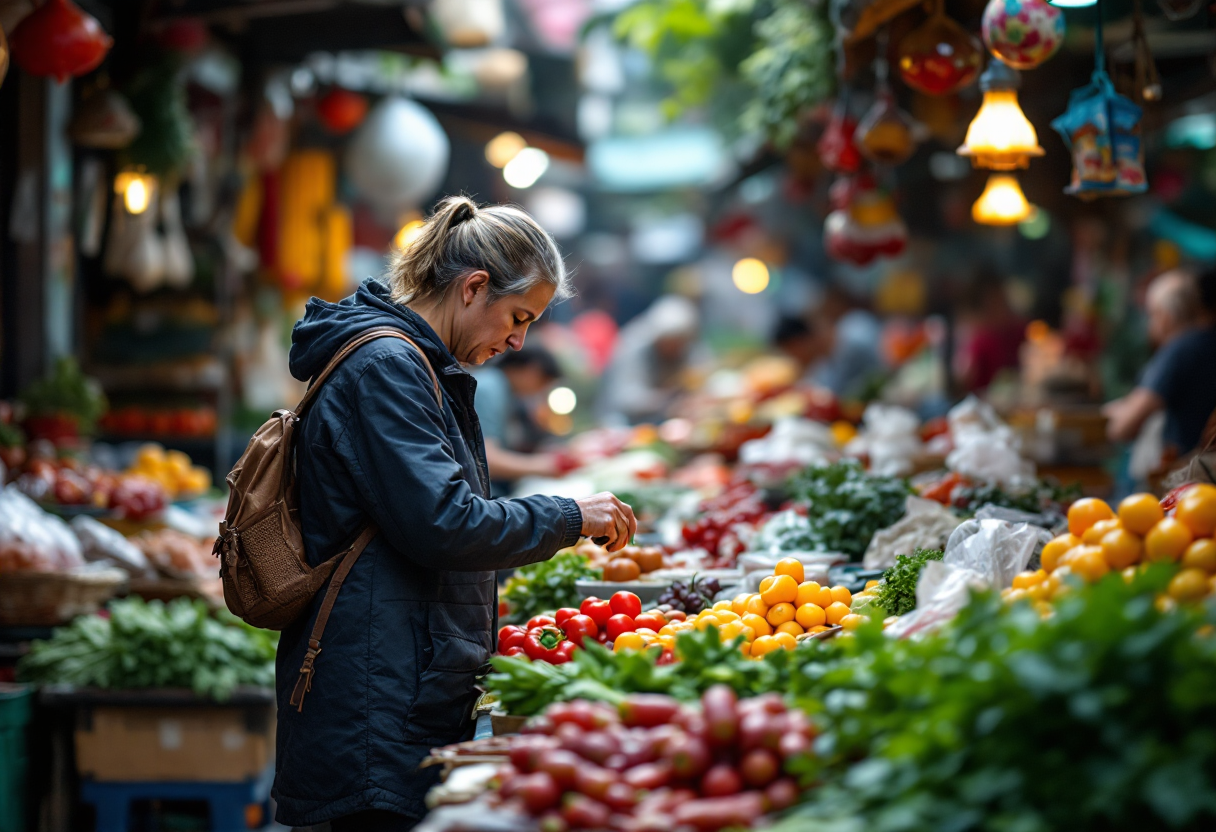 Immagine di un evento gastronomico in Italia